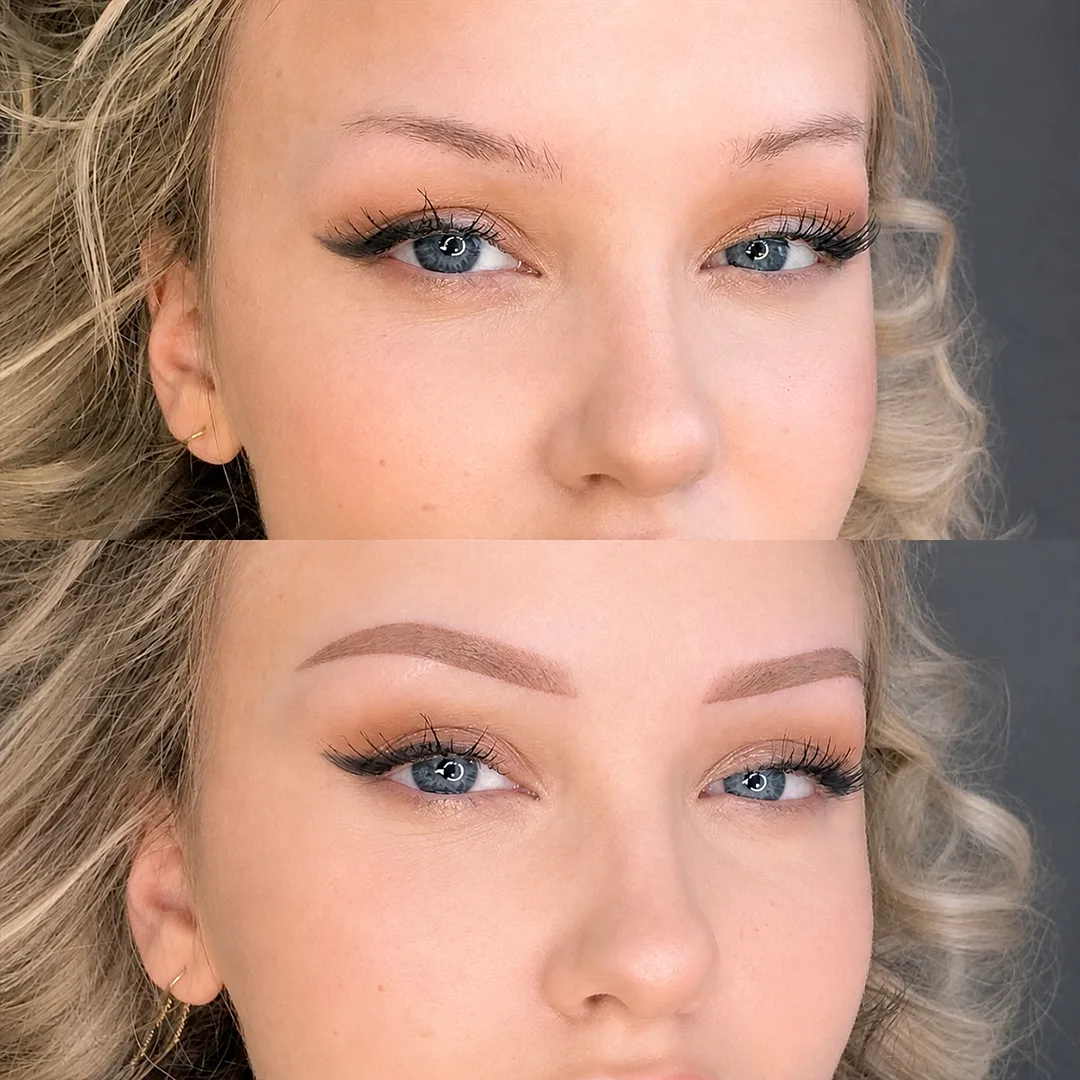 Retouched result